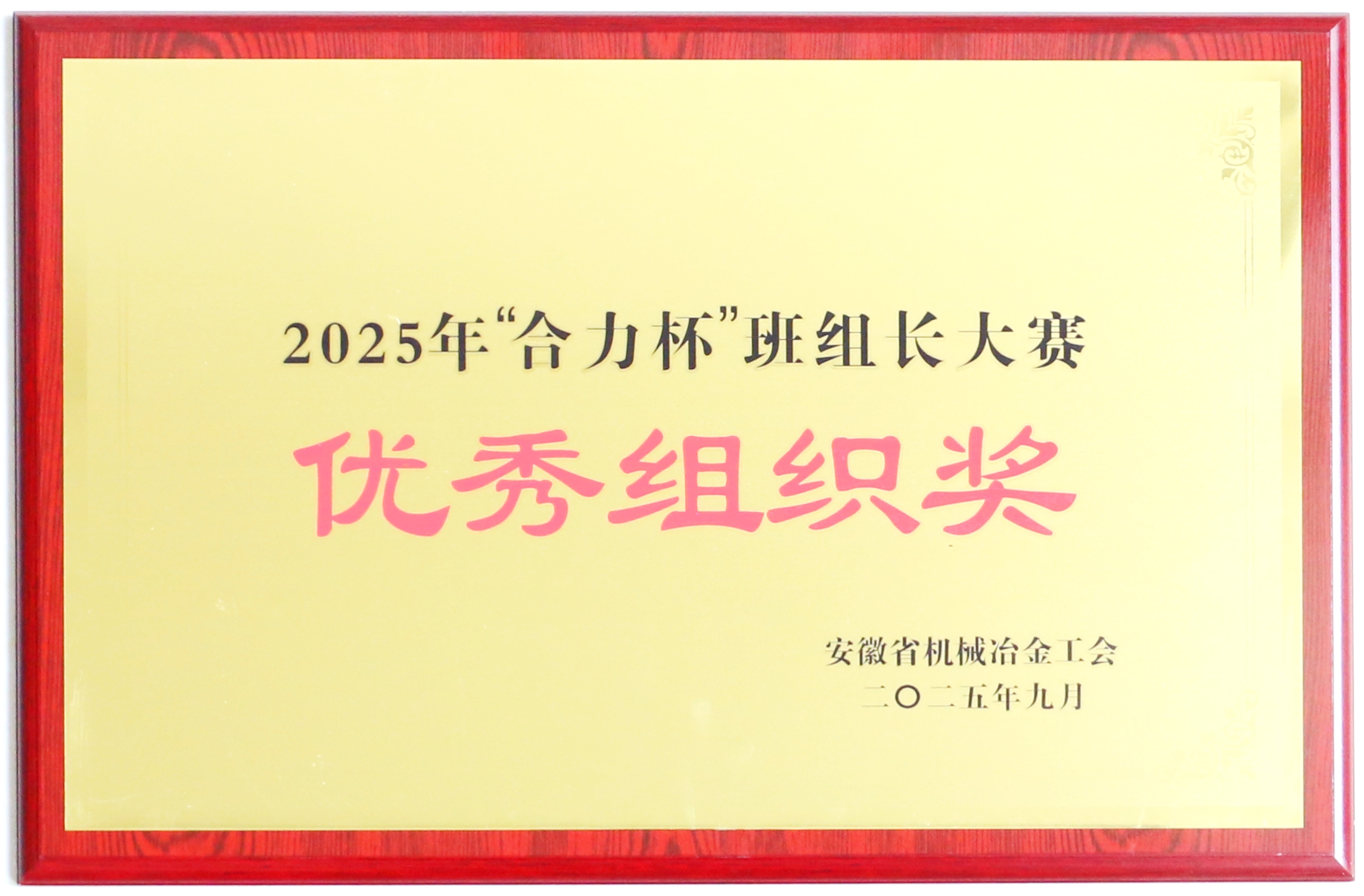 “Z6尊龙杯”班组长大赛优良组织奖.JPG